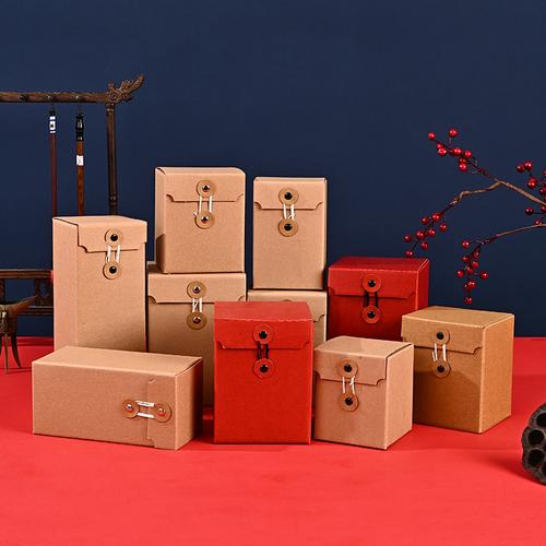 厂家现货批发通用创意牛皮纸包装盒茶叶蜂蜜盒定 做马克杯礼品盒